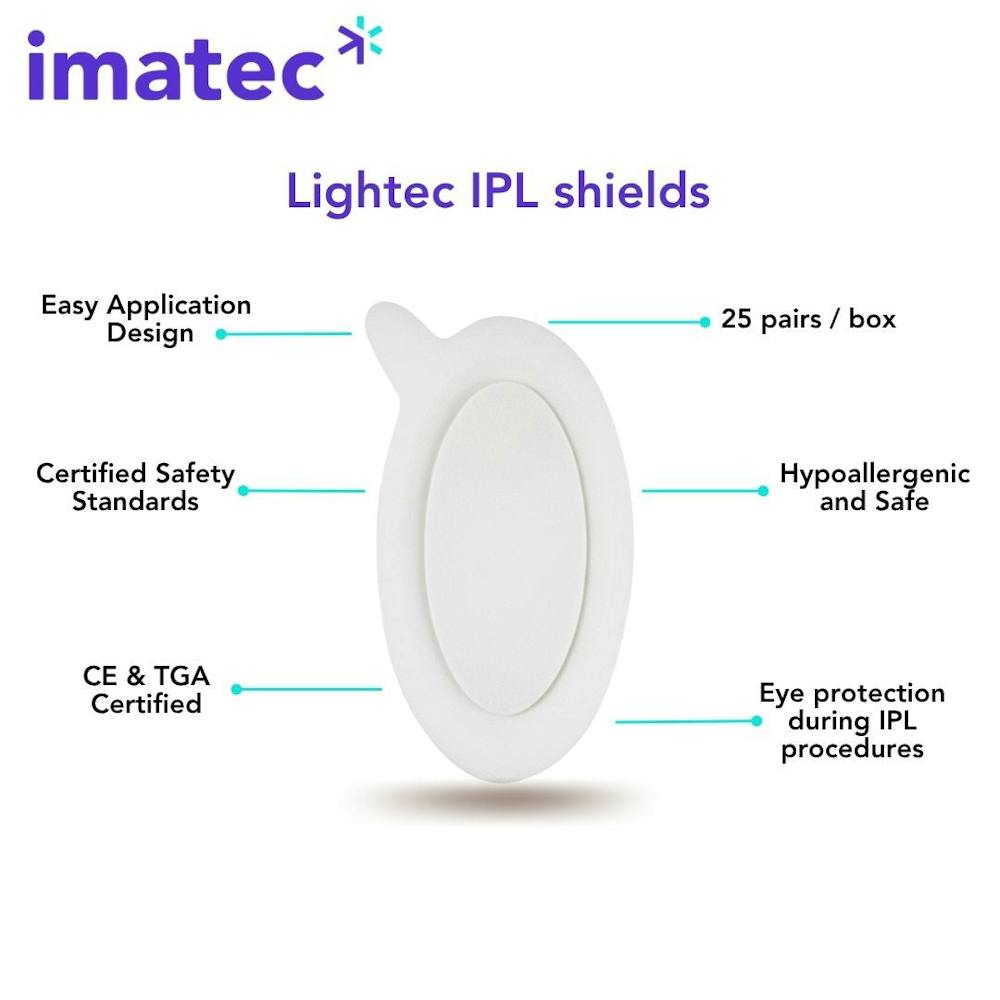 Lightec IPL Disposable Eye Shields by Imatec Medical
