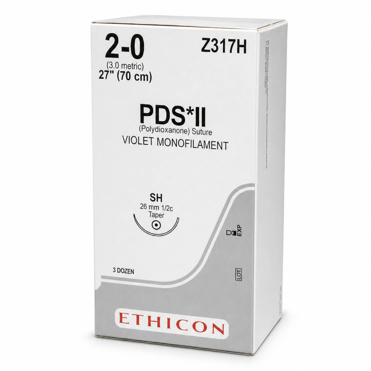 Ethicon PDS II (Polydioxanone) Sutures