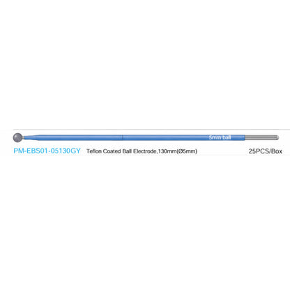 Teflon Coated Ball Electrode, 130mm (Box of 25)