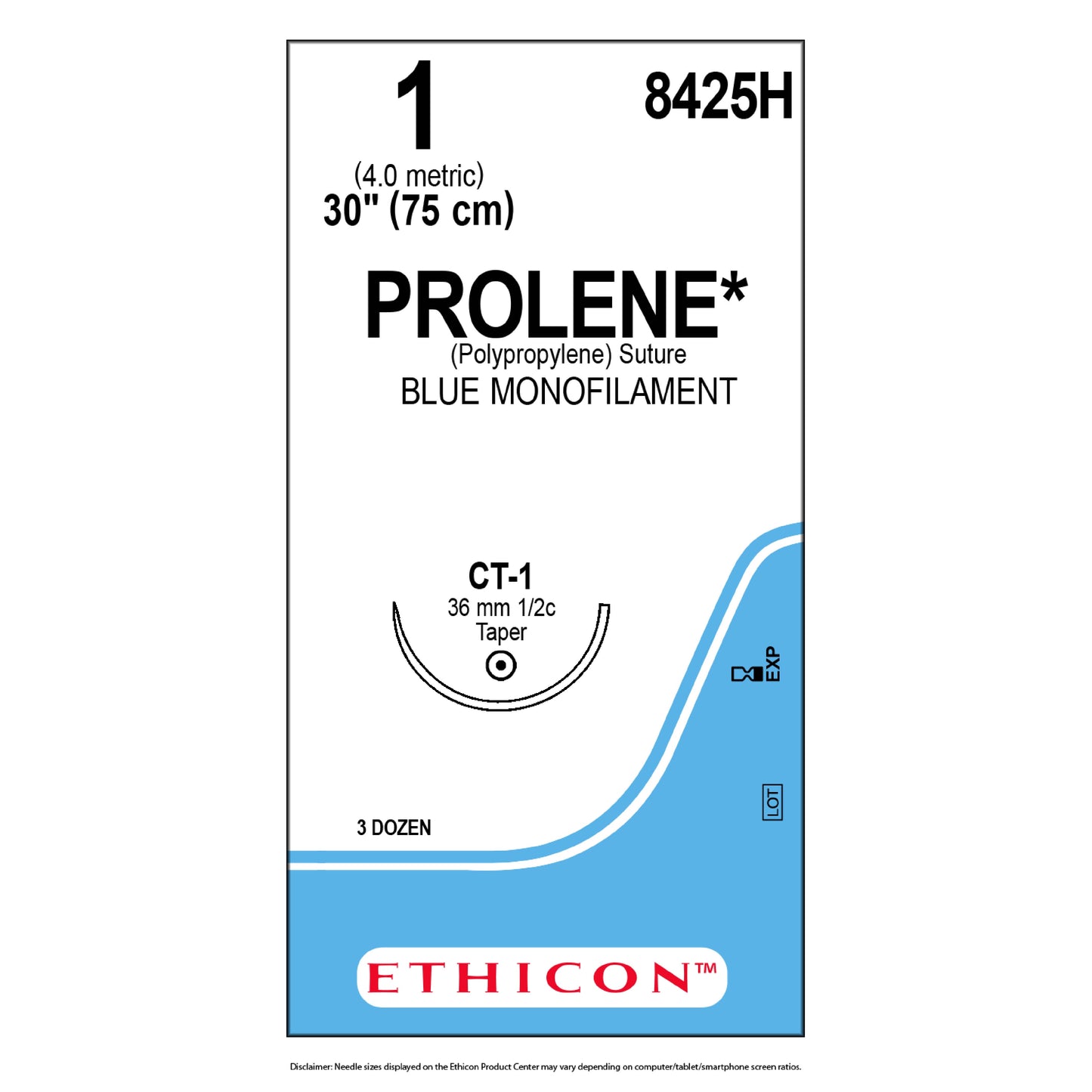 Ethicon PROLENE (Polypropylene) Sutures