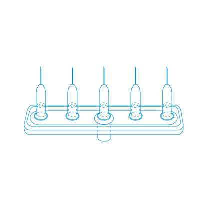 Mesoram Linear 5 Mesotherapy Needle Multi Injectors - Box of 36 Units