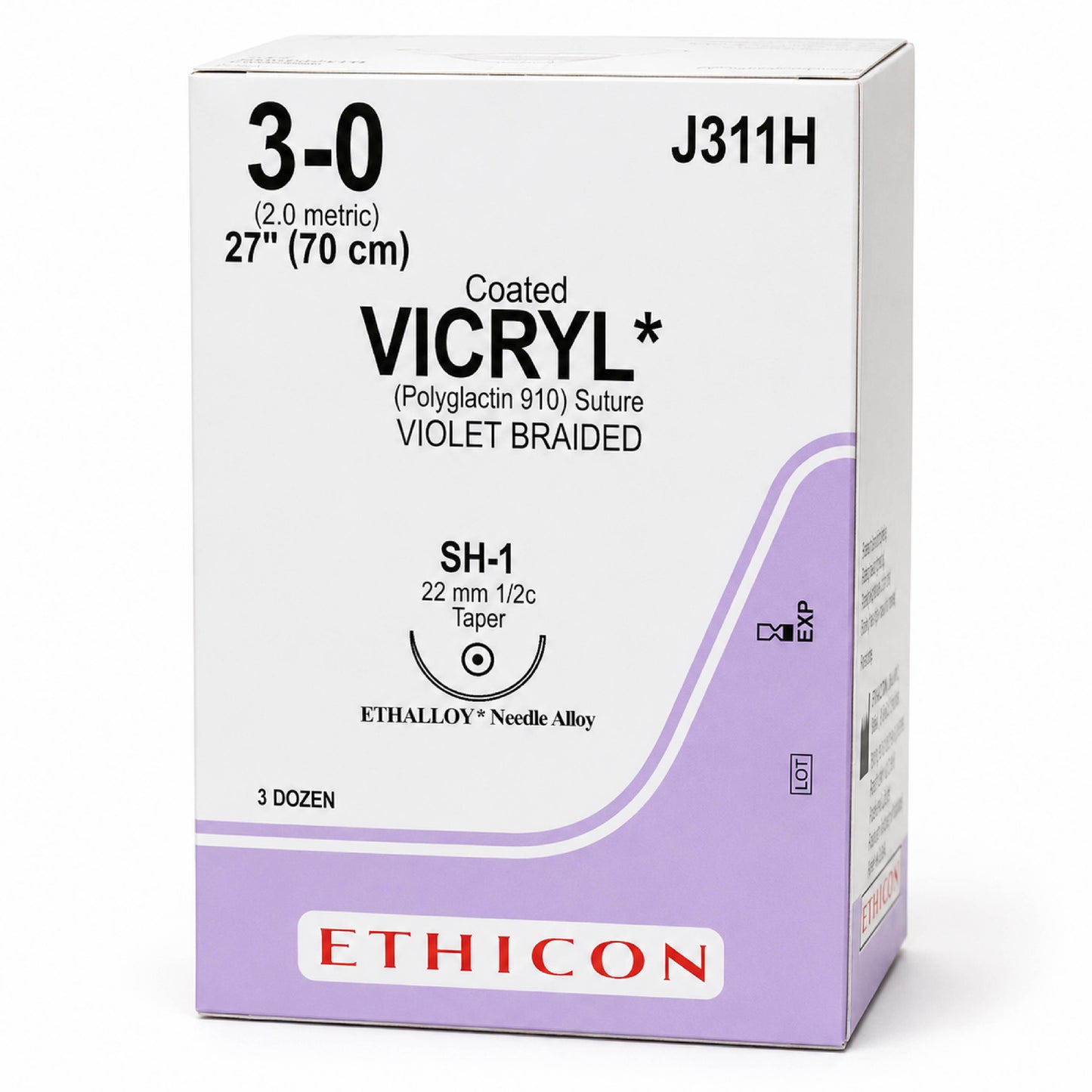 Ethicon Coated VICRYL (Polyglactin 910) Sutures