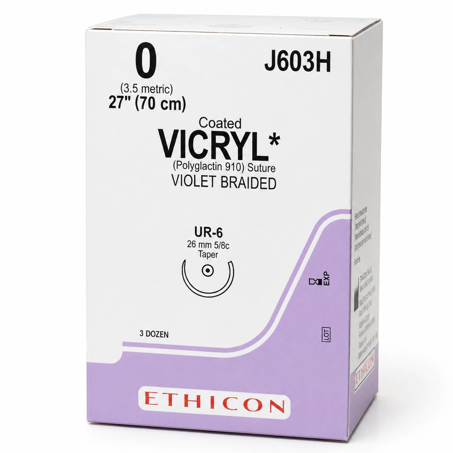 Ethicon Coated VICRYL (Polyglactin 910) Sutures