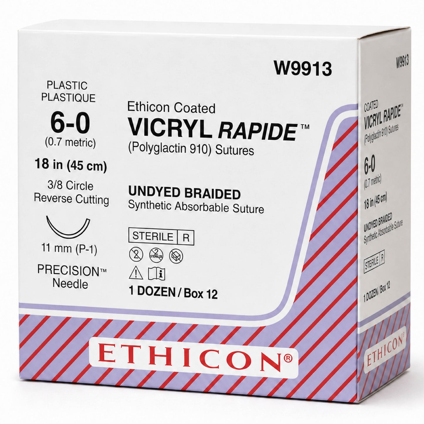 Ethicon Coated VICRYL RAPIDE (Polyglactin 910) Sutures