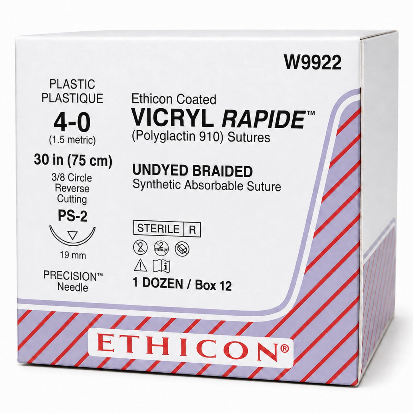 Ethicon Coated VICRYL RAPIDE (Polyglactin 910) Sutures