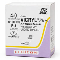 Ethicon Coated VICRYL Plus Antibacterial (Polyglactin 910) Sutures