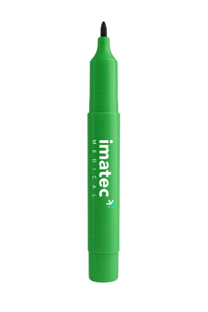 Marktec Skin Markers - White, Green or Red (10 Pack) by Imatec Medical
