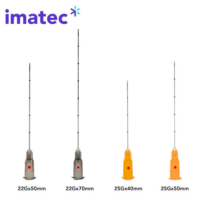 Flowtec Dermal Filling Cannulas (Box of 20) by Imatec Medical
